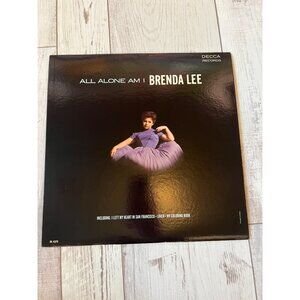 Brenda Lee "All Alone Am I" Vinyl LP DECCA DL 4370 33 1/3 RPM 1963 Classic Album